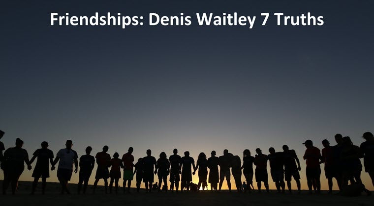 Course Seven Truths: Friendships
