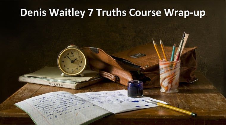 Course Seven Truths: Wrap-Up